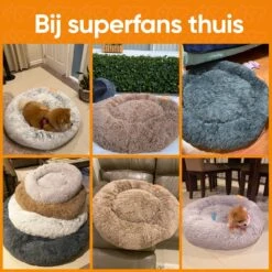 Happysnoots Hondenmand Met Rits - 80cm - Hondenbed - Donut Dog Bed - Fluffy - Grijs - Wasbaar 22 Happysnoots Hondenmand Met Rits - 80cm - Hondenbed - Donut Dog Bed - Fluffy - Grijs - Wasbaar -Hondenspeelgoed Winkel 1200x1200 737