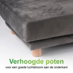 Maxxpro Katten- En Hondenbank - Grijs - Verhoogd Met Houten Poten - Fluweel Materiaal - 90 X 44 X 34 Cm - Huisdieren Tot 80 KG 11 Maxxpro Katten- En Hondenbank - Grijs - Verhoogd Met Houten Poten - Fluweel Materiaal - 90 X 44 X 34 Cm - Huisdieren Tot 80 KG -Hondenspeelgoed Winkel 1200x1200 786