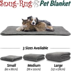 Snug-Rug Huisdier Deken Voor Honden En Katten – Small Slate Grey Kattendeken Hondendeken – Vetbed Hond Bench Bank Fleece Kat Dierendeken Kattendekentjes Kattendekentje Dierenmat Hondenmat Plaid Kattendekens Kattenplaid -Hondenspeelgoed Winkel 1200x1200 826