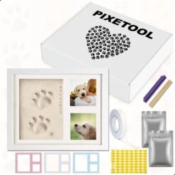 PIXETOOL Fotolijst Kleiafdruk - Gipsafdruk - Pootafdruk Hond - Puppy Speelgoed - Cadeau Voor Man - Cadeau Voor Vrouw - 3D Collage - 54 Extra Letters 16 PIXETOOL Fotolijst Kleiafdruk - Gipsafdruk - Pootafdruk Hond - Puppy Speelgoed - Cadeau Voor Man - Cadeau Voor Vrouw - 3D Collage - 54 Extra Letters -Hondenspeelgoed Winkel 1200x1200 856