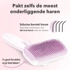 Lubadoo® - Kattenborstel - Hondenborstel - Kattenkam - Kattenhaar - Hondenhaar - Huisdierhaar Verwijderaar - Haarverwijderaar Voor Huisdieren - Langharig - Kortharig - Roze -Hondenspeelgoed Winkel 1200x1200 88