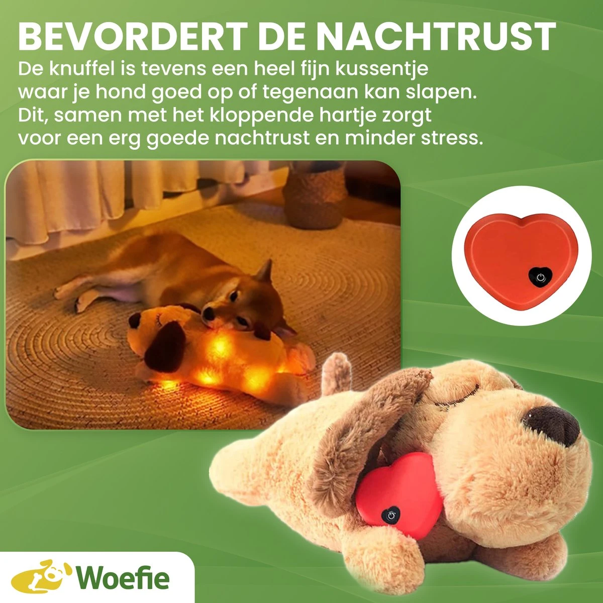 Woefie Hondenknuffel Met Hartslag - Puppyknuffel - Pluche- Puppy Speelgoed- Snuggle Puppy Xl- Knuffel Hond- Baby Knuffel- Knuffel Met Hartslag - Moederhond - Gratis E-Boek - Gratis Schroevendraaier 7 Woefie Hondenknuffel Met Hartslag - Puppyknuffel - Pluche- Puppy Speelgoed- Snuggle Puppy Xl- Knuffel Hond- Baby Knuffel- Knuffel Met Hartslag - Moederhond - Gratis E-Boek - Gratis Schroevendraaier - Afbeelding 5