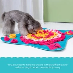 Nobleza Snuffelmat - Speelmat - Hondenspeelgoed - Fleece - Snackmat - 70 X 70 Cm -Hondenspeelgoed Winkel 1200x1200 924