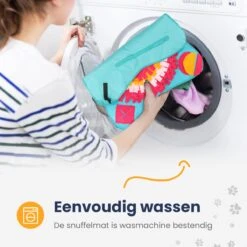 Snuffelmat 70x70cm Inclusief Rubberen Massage Bal & E-book - Speelmat Hond - Denkspel Hond - Puppy Speelgoed - Anti Schrok Mat - Honden Snoepjes - Cadeau Tip -Hondenspeelgoed Winkel 1200x1200 929