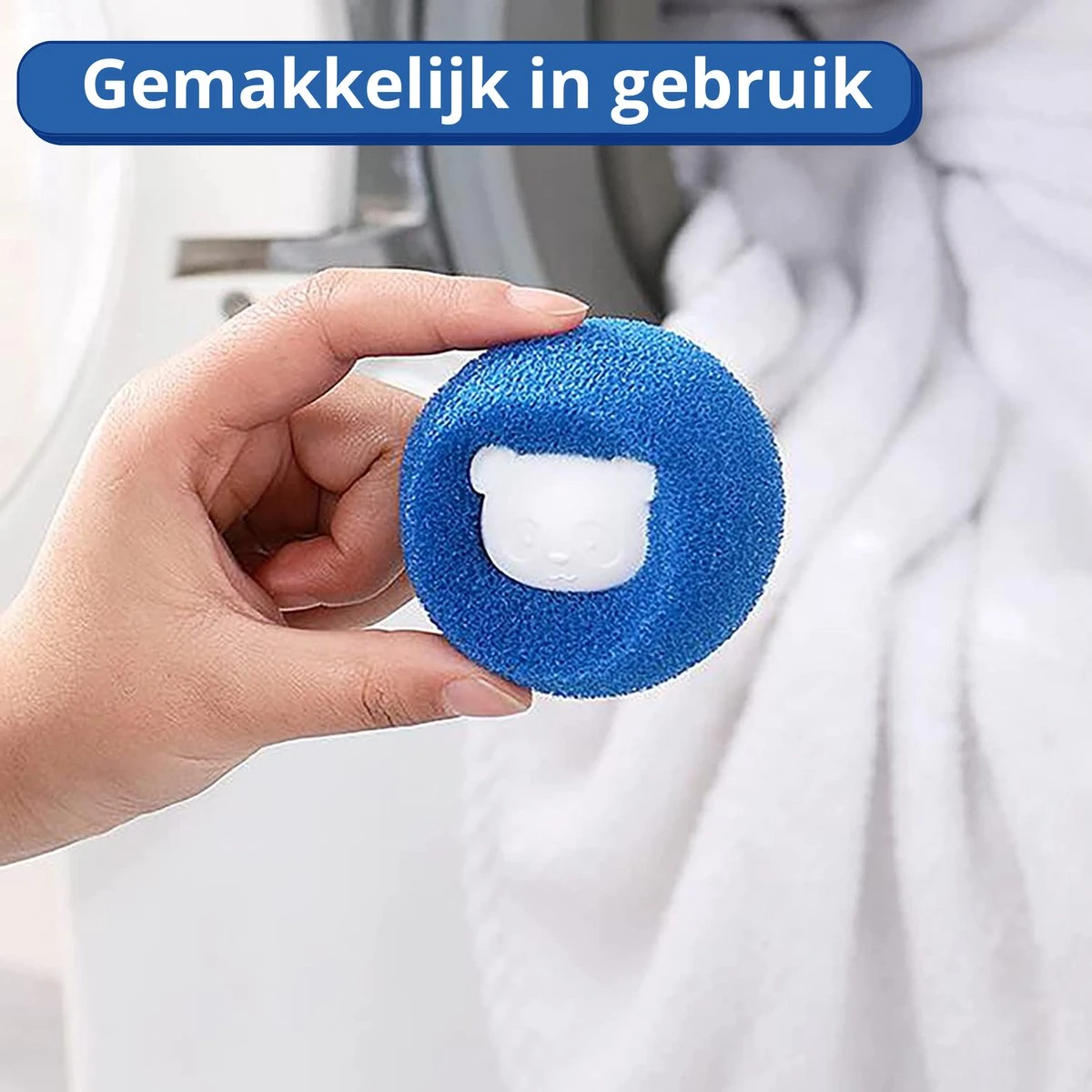 Merkloos Wasdrogerbollen - Haarverwijderaar Huisdieren - Haarvanger Wasmachine - Wasbollen - Drogerbollen - 4 Keer 8 Merkloos Wasdrogerbollen - Haarverwijderaar Huisdieren - Haarvanger Wasmachine - Wasbollen - Drogerbollen - 4 Keer - Afbeelding 6