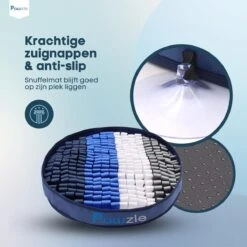 Pawzle Snuffelmat Hond - Likmat - Anti Schrokbak - Honden Speelgoed Intelligentie - Puppy - Inclusief Speelbal - 50x50cm - Blauw 17 Pawzle Snuffelmat Hond - Likmat - Anti Schrokbak - Honden Speelgoed Intelligentie - Puppy - Inclusief Speelbal - 50x50cm - Blauw -Hondenspeelgoed Winkel 1200x1200 954