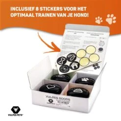 Vulpes Pets® PRO Praatknop Voor Honden Met Speelmat - Dogbuttons - Laat Uw Huisdier Spreken - Hondenspeelgoed - Honden Training - Inclusief E-Book En Speelmat -Hondenspeelgoed Winkel 1200x1200 963