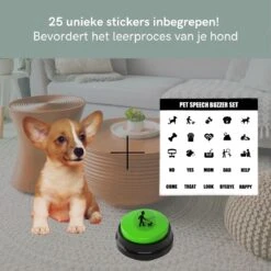 Comfort Company Praatknop Hond | Dogbuttons – Honden Speelgoed | Honden Speelgoed Intelligentie | 4 Stuks | Agility Voor De Hond | 30 Seconden Opnamen | Honden Training -Hondenspeelgoed Winkel 1200x1200 972