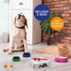 Vulpes Pets® PRO Praatknop Voor Honden - Dogbuttons - Laat Uw Huisdier Spreken - Hondenspeelgoed - Honden Training - Incl. E-Book & Trainingsstickers 21 Vulpes Pets® PRO Praatknop Voor Honden - Dogbuttons - Laat Uw Huisdier Spreken - Hondenspeelgoed - Honden Training - Incl. E-Book & Trainingsstickers -Hondenspeelgoed Winkel 1200x1200 976