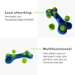 Cheqo® Hondenspeelgoed Met Snack Beloning - Intelligent Speelgoed - Hondentraining - Slowfeeder - Honden Denkspel - Puzzel Voor Honden -Hondenspeelgoed Winkel 1200x1200 991