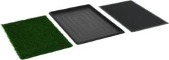 VidaXL Huisdierentoilet Met Bak En Kunstgras 76x51x3 Cm Groen -Hondenspeelgoed Winkel 1200x429