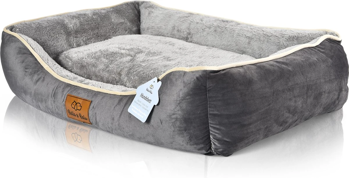 Bella & Balu Hondenbed - Verschillende Maten Voor Kleine, Middelgrote En Grote Honden | XS | Hondenbank Inclusief Verwijderbaar Honden Kussen - Pluizig, Warm, Wasbaar, Gewatteerd 3 Bella & Balu Hondenbed - Verschillende Maten Voor Kleine, Middelgrote En Grote Honden | XS | Hondenbank Inclusief Verwijderbaar Honden Kussen - Pluizig, Warm, Wasbaar, Gewatteerd