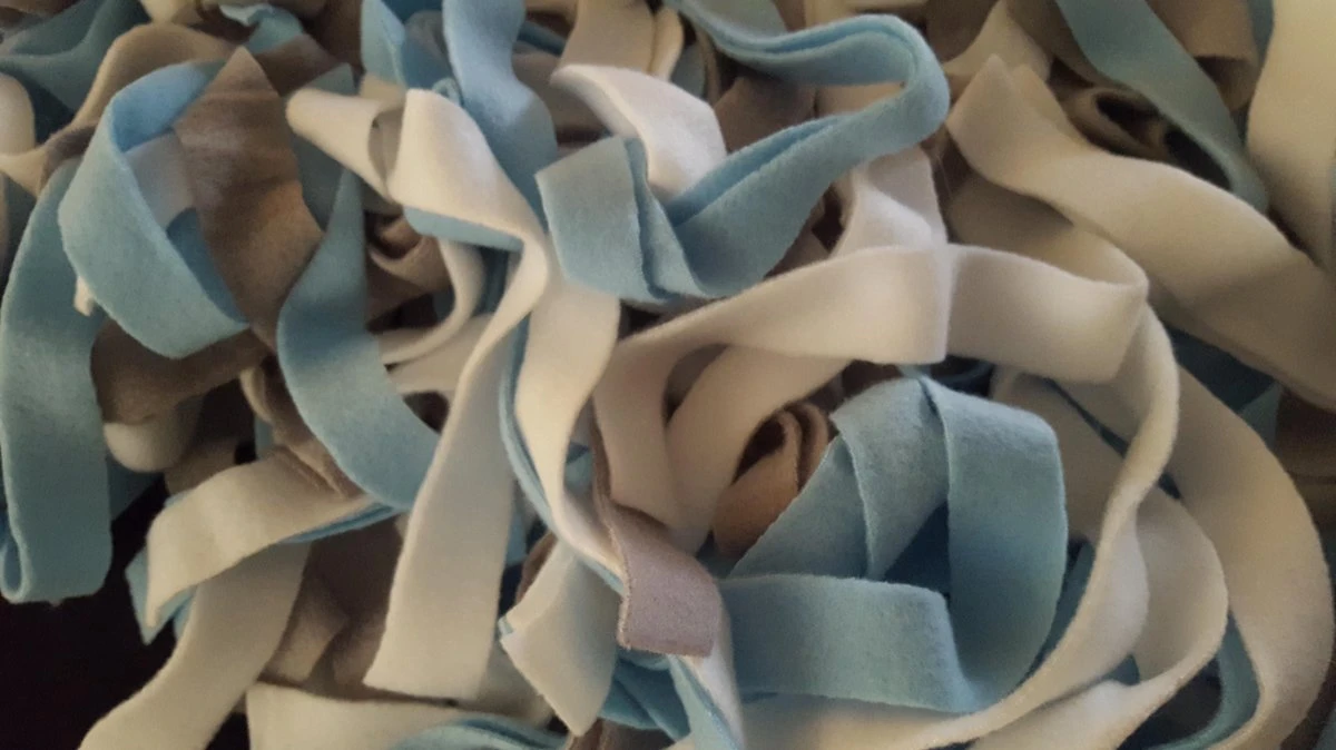 Grote Woef-it Snuffelmat Wit, Lichtgrijs, Lichtblauw 4 Grote Woef-it Snuffelmat Wit, Lichtgrijs, Lichtblauw - Afbeelding 2