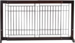 Hondenhek - Traphekje Hond - Traphekje Zonder Boren - Traphekje - BxH 161-97 X 53 Cm - Koffiebruin -Hondenspeelgoed Winkel 1200x690 5