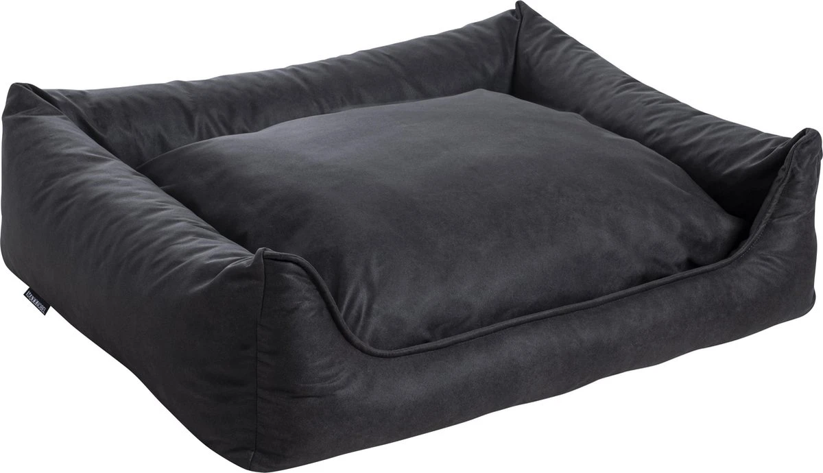 Maxxnobel Orthopedisch Hondenkussen - Lederlook/Teddy - M - 100 X 80 Cm - Zwart 9 Maxxnobel Orthopedisch Hondenkussen - Lederlook/Teddy - M - 100 X 80 Cm - Zwart - Afbeelding 7
