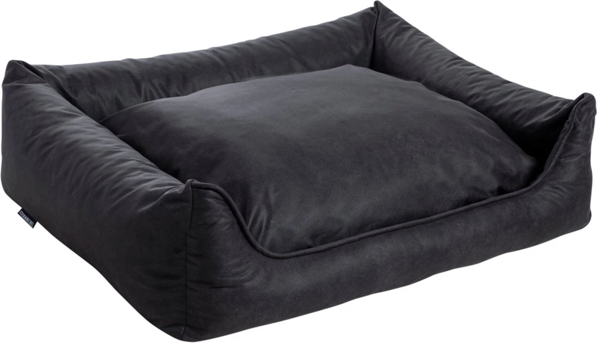 Maxxnobel Orthopedisch Hondenkussen - Lederlook/Teddy - M - 100 X 80 Cm - Zwart 3 Maxxnobel Orthopedisch Hondenkussen - Lederlook/Teddy - M - 100 X 80 Cm - Zwart