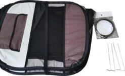 Dailyibed Opvouwbare Puppyren - Bruin - 115x115x58 Cm - Incl. Draagtas - Incl. Voederbak 17 Dailyibed Opvouwbare Puppyren - Bruin - 115x115x58 Cm - Incl. Draagtas - Incl. Voederbak -Hondenspeelgoed Winkel 1200x736 5