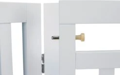 Trixie Hondenhek Met Deur Wit - 60-160 X 81 CM -Hondenspeelgoed Winkel 1200x747