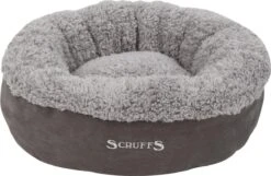 Scruffs Cosy Kattenmand - Comfortabel En Voordelig Met Zachte Binnenvoering En Imitatie Suède Buitenvoering - 3 Kleuren - Ø 45 Cm - Karamel -Hondenspeelgoed Winkel 1200x780