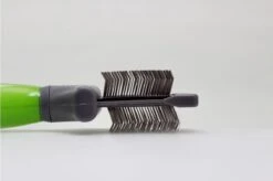 Moser Premium Slicker Borstel - Hondenvachtborstel - Groen Grijs -Hondenspeelgoed Winkel 1200x799