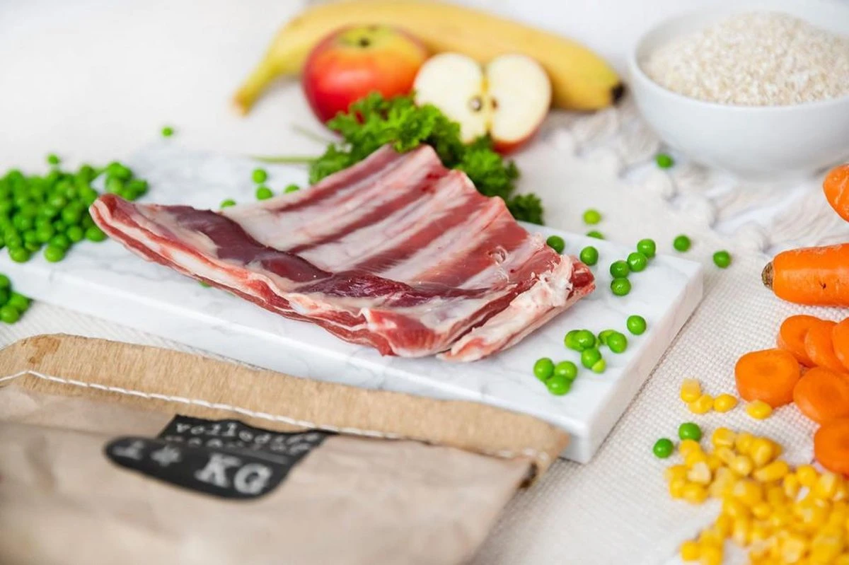 Kivo Petfood PROEFZAKJE Hondenbrokken Lam & Rijst 300 Gram - Koudgeperst - Glutenvrij 7 Kivo Petfood PROEFZAKJE Hondenbrokken Lam & Rijst 300 Gram - Koudgeperst - Glutenvrij - Afbeelding 5