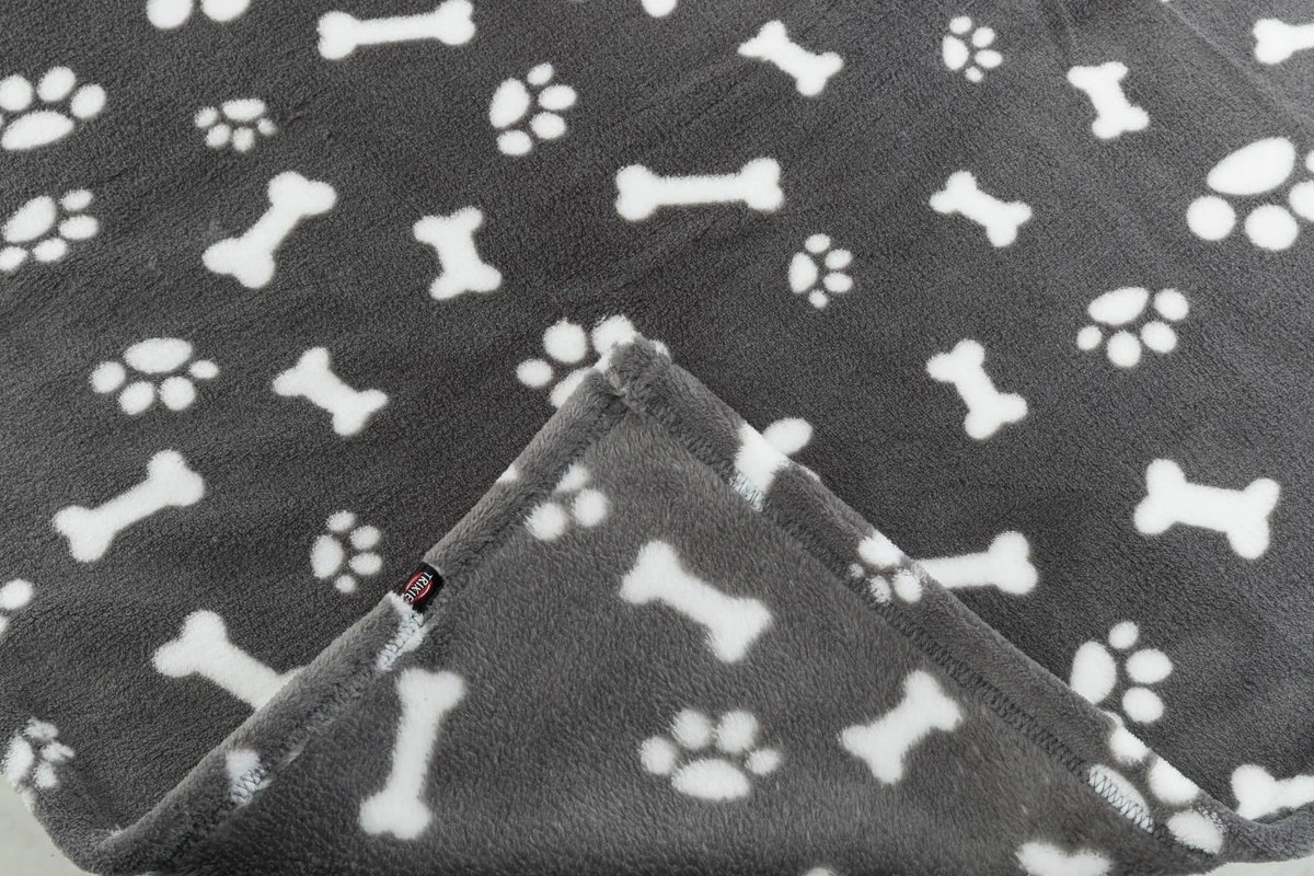 Trixie Hondendeken Kenny 75 X 50 Cm Fleece Grijs 6 Trixie Hondendeken Kenny 75 X 50 Cm Fleece Grijs - Afbeelding 4