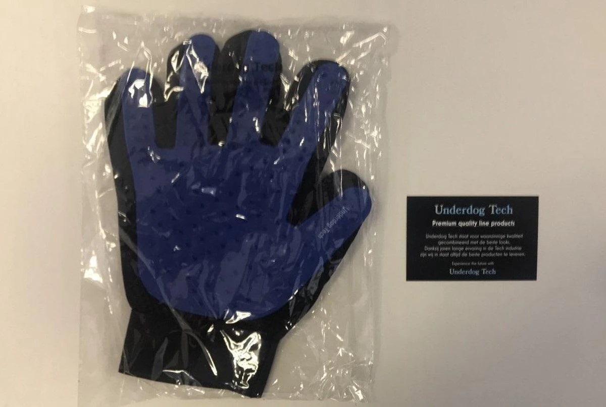 Merkloos Vachtverzorgingshandschoen 13 Merkloos Vachtverzorgingshandschoen - Afbeelding 11