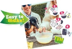 Smoofl Honden Lekkernij - Starter Kit Om Je Eigen Honden Ijs Te Maken, Kit Met 2 Ijsmixen Voor Honden, Pindakaas En Aardbei Smaak, Een Pootvormige Silicone Vorm - Voor 4 Hondenijsjes 16 Smoofl Honden Lekkernij - Starter Kit Om Je Eigen Honden Ijs Te Maken, Kit Met 2 Ijsmixen Voor Honden, Pindakaas En Aardbei Smaak, Een Pootvormige Silicone Vorm - Voor 4 Hondenijsjes -Hondenspeelgoed Winkel 1200x819 1