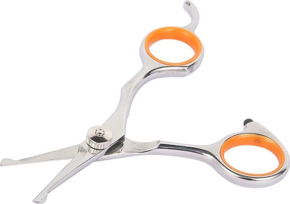 Merkloos Premium Gebogen Trimschaar Honden - Huisdier Trimmen - Hoofd, Poten Ogen & Oren - Kat & Hond Knippen - Veilige Schaar 3 Merkloos Premium Gebogen Trimschaar Honden - Huisdier Trimmen - Hoofd, Poten Ogen & Oren - Kat & Hond Knippen - Veilige Schaar
