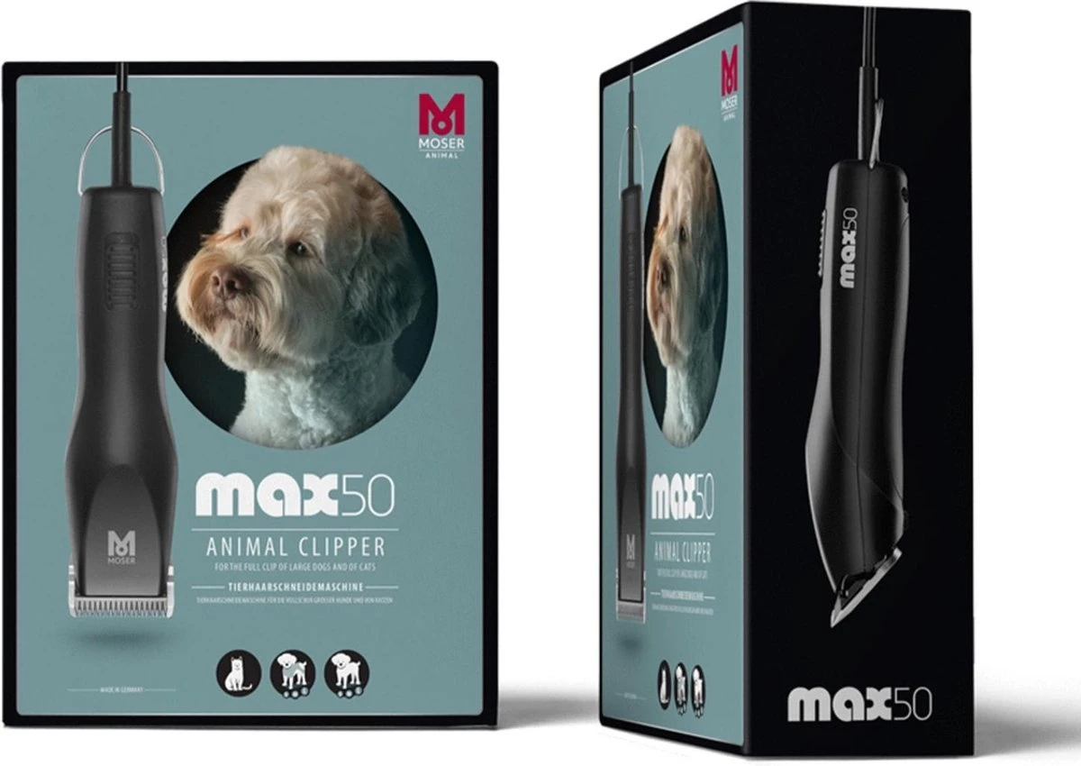 Hondentondeuse Moser Max 50 Zwart 1 Speed 3 Hondentondeuse Moser Max 50 Zwart 1 Speed