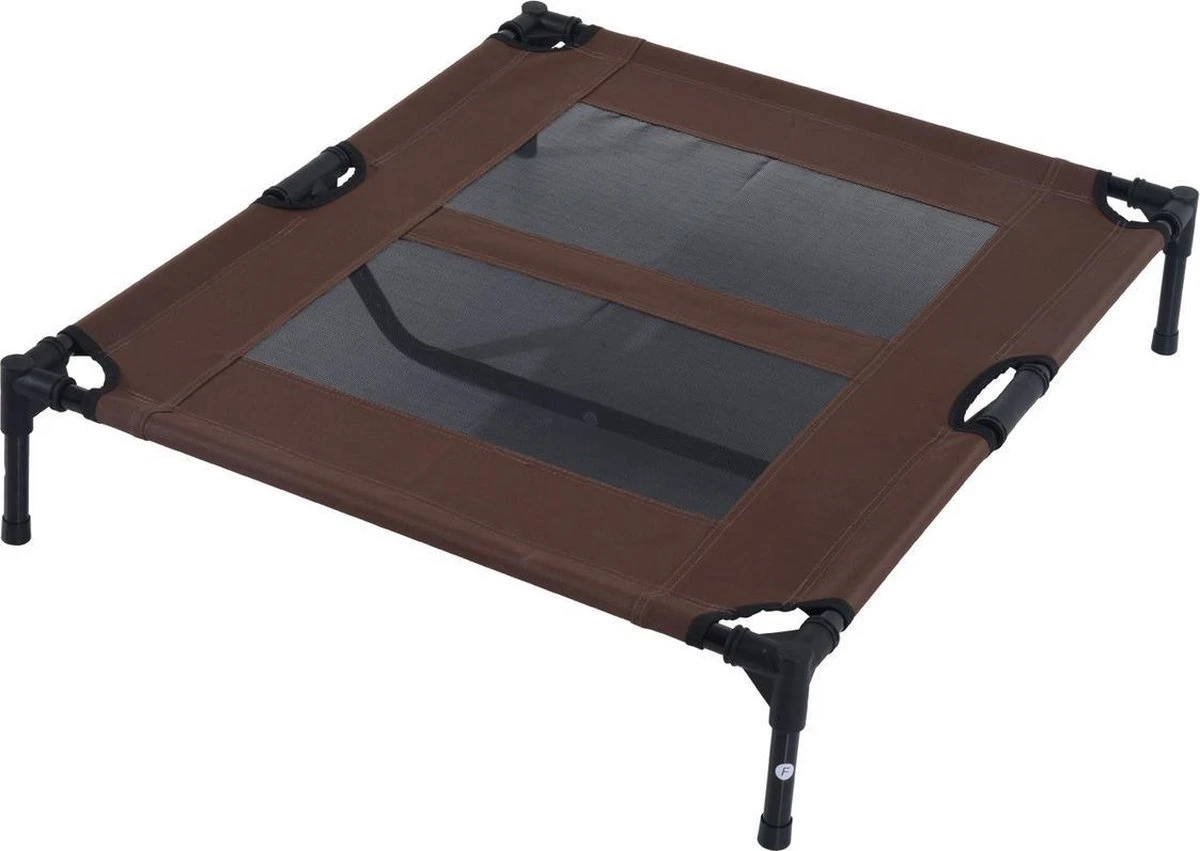 Hondenbed - Hondenstretcher - Honden Ligbed - L - Draagbaar - 92Lx76Bx18H Cm - Bruin 10 Hondenbed - Hondenstretcher - Honden Ligbed - L - Draagbaar - 92Lx76Bx18H Cm - Bruin - Afbeelding 8