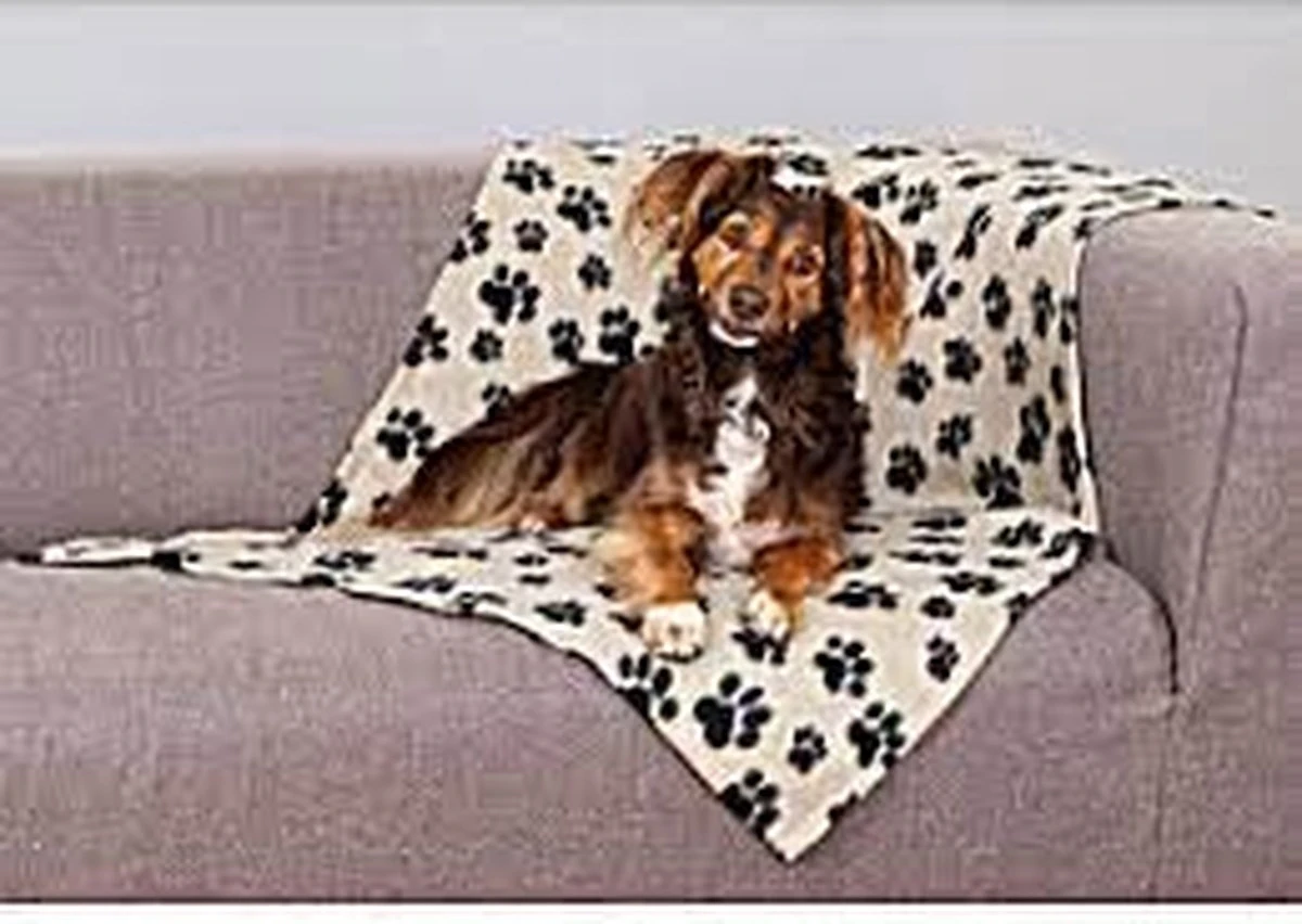 Trixie Beany Fleece Hondendeken Beige 100 X 70 Cm 5 Trixie Beany Fleece Hondendeken Beige 100 X 70 Cm - Afbeelding 3