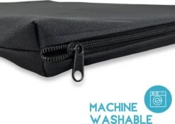 Topmast Waterproof Benchkussen - Nylon - Zwart - 60 X 45 Cm - Benchmat - Benchmatras - Waterafstotend - Hondenkussen -Hondenspeelgoed Winkel 1200x854 5