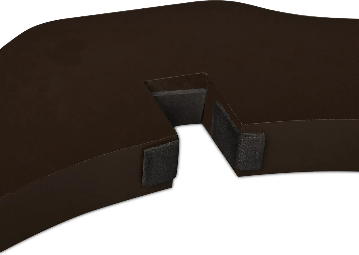 Relaxdays Veiligheidshekje Hout - 92 Cm Hoog - Kinderhek - Hondenhek - Inklapbaar - Bruin - 4 Panelen 5 Relaxdays Veiligheidshekje Hout - 92 Cm Hoog - Kinderhek - Hondenhek - Inklapbaar - Bruin - 4 Panelen - Afbeelding 3