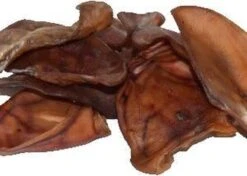 Merkloos Varkensoren - Hondensnack - Animal King - 20 Stuks