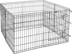 Topmast Puppyren Hond Opvouwbaar XL Zwart Gecoat Metaal. 76 Cm Hoog - 560 Cm Omtrek -Hondenspeelgoed Winkel 1200x890 5