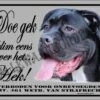 Merkloos Cane Corso 122 Waakbord Doe Gek - 15 X 20 Cm -Hondenspeelgoed Winkel 1200x905 4