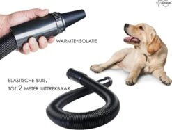 Forgoods Professionele Hondenfohn - Waterblazer Voor Honden - Hondenfohn Met 4 Opzetstukken - 2800W Verstelbaar Vermogen - Roze -Hondenspeelgoed Winkel 1200x910