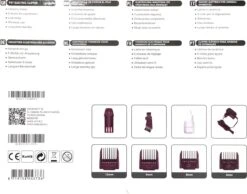 Nobleza Dieren Tondeuse Set - 4 Opzetkammen - Draadloos - Voor Huisdieren Katten & Honden 17 Nobleza Dieren Tondeuse Set - 4 Opzetkammen - Draadloos - Voor Huisdieren Katten & Honden -Hondenspeelgoed Winkel 1200x943