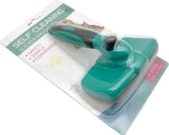 ElegaPet Hondenborstel Groen - Hondenhaar Verwijderen - Kat En Hondenkam - Slickerborstel Hond En Kat - Groomer - Ondervacht Kam Hond - Borstel Hond - Hondenborstel Langharig En Kortharig - Slickerborstel - Anti Klit/Knopen/Huidschilfers -Hondenspeelgoed Winkel 1200x958