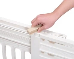 Iris Ohyama Huisdier Bariere PBR-600 - Kunststof - Wit/Beige - Uitschuifbaar -Hondenspeelgoed Winkel 1200x965 3