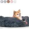 Snoozle Donut Hondenmand - Zacht En Luxe Hondenkussen - Wasbaar - Fluffy - Hondenmanden - 50cm - Grijs -Hondenspeelgoed Winkel 1200x974 1