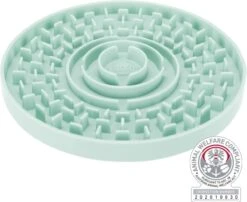 Trixie Junior Likplaat Mintgroen - 21X21 CM -Hondenspeelgoed Winkel 1200x981