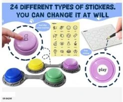 XDT Praatknoppen 4 Stuks - Opneembare Knoppen - Hondentraining -Hondenspeelgoed Winkel 1200x995 3