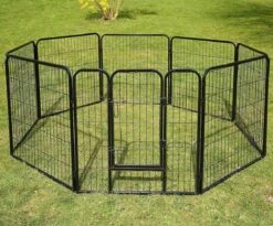 Merkloos Topmast Premium Puppyren - 80 Cm Hoog - 640 Cm Omtrek - Hondenren - Hondenhok - Antraciet 14 Merkloos Topmast Premium Puppyren - 80 Cm Hoog - 640 Cm Omtrek - Hondenren - Hondenhok - Antraciet -Hondenspeelgoed Winkel 1200x995 6