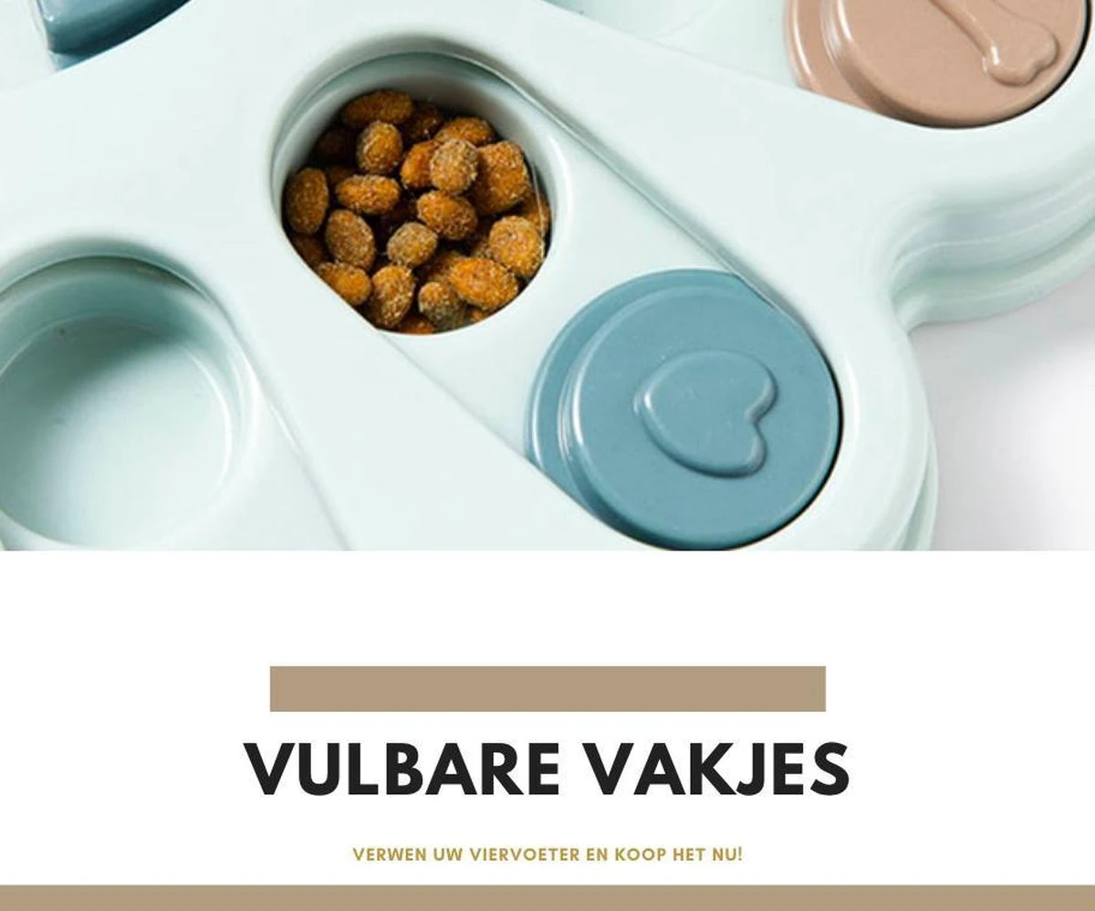 Joyha Honden Puzzel Met Gratis Hondenkam | Speelgoed | Speeltjes | Slow Feeder | Intelligentie | Denkspelletje | Puppyspeelgoed | Anti Schrokbak | Interactieve | Langzame Voerbak | Dog Puzzle | Hondenpuzzel 5 Joyha Honden Puzzel Met Gratis Hondenkam | Speelgoed | Speeltjes | Slow Feeder | Intelligentie | Denkspelletje | Puppyspeelgoed | Anti Schrokbak | Interactieve | Langzame Voerbak | Dog Puzzle | Hondenpuzzel - Afbeelding 3