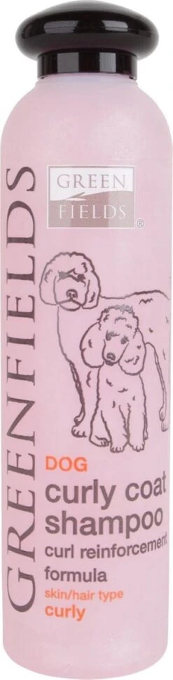 Greenfields - Hondenshampoo Voor Krullende Vacht - Extra Volume En Goede Doorkambaarheid - 270 Ml - Hondenshampoo Krullende Vacht -Hondenspeelgoed Winkel 306x1200