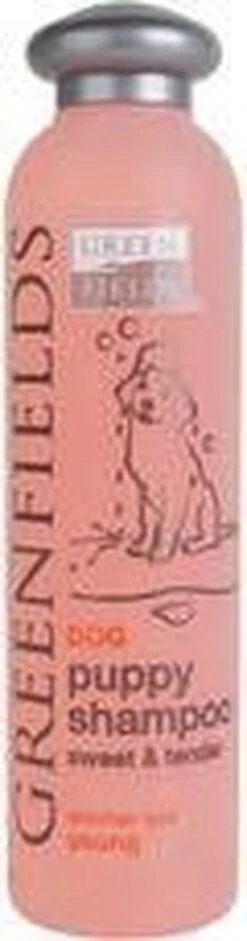 Greenfields - Milde Hondenshampoo Puppy - Zachte Shampoo Met Babypoeder Geur - Inhoud 270 Ml Of 5 Liter - 270 Ml 11 Greenfields - Milde Hondenshampoo Puppy - Zachte Shampoo Met Babypoeder Geur - Inhoud 270 Ml Of 5 Liter - 270 Ml -Hondenspeelgoed Winkel 315x1200