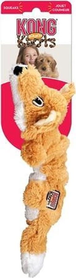 Kong Scrunch Knots Vos M - Kauwspeelgoed - Multi -Hondenspeelgoed Winkel 328x1200