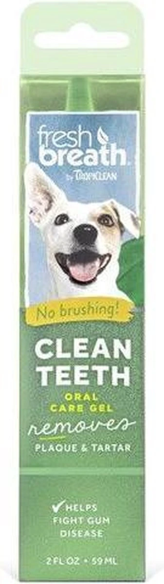 Tropiclean Fresh Breath Clean Teeth Oral Care Gel - Gebitsverzorging - Mint 59 Ml 10 Tropiclean Fresh Breath Clean Teeth Oral Care Gel - Gebitsverzorging - Mint 59 Ml - Afbeelding 8